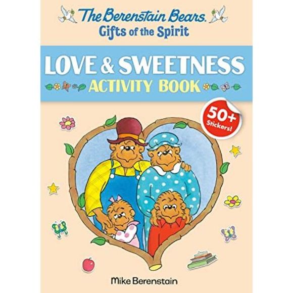 Berenstain Bears Gifts of the Spirit Love & Sweetness Activity Book (Berenstain - Picture 2 of 2